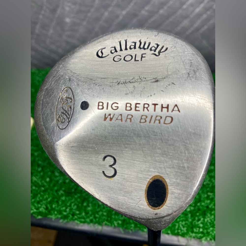 Callaway Golf Big Bertha War Bird 3 S2h2 Memphis 10” True Temper Steel Shaft
